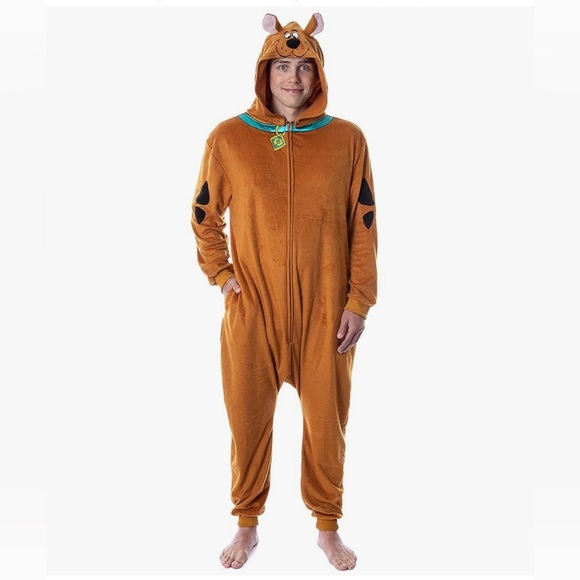 Scooby-Doo Brown Onesie for Men..Size: L-XL - Picture 1 of 17